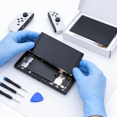 Cambiar pantalla de la Nintendo Switch 2 en Madrid