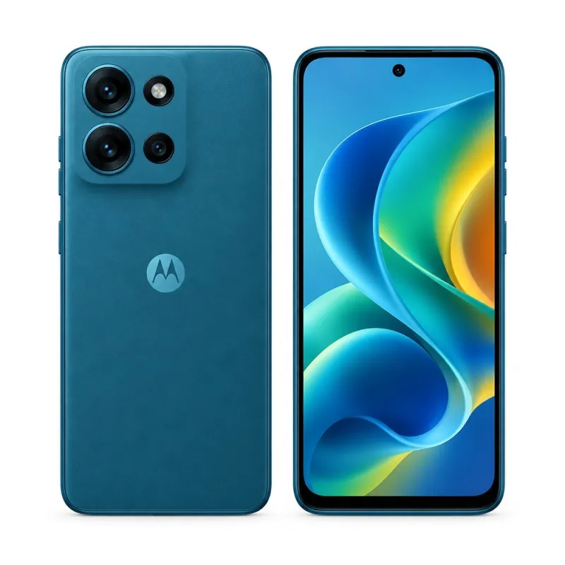Cambiar pantalla Motorola Moto G77 en Madrid: foto del Motorola Moto G77 por delante y por detrás