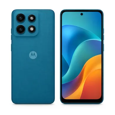 Cambiar pantalla Motorola Moto G57 Power en Madrid: foto del Motorola Moto G57 Power por delante y por detrás