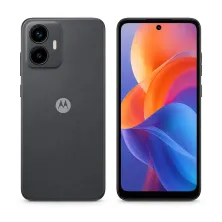 Cambiar pantalla Motorola Moto E14 en Madrid: foto del Motorola Moto E14 por delante y por detrás