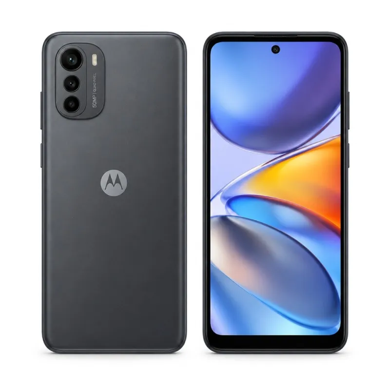 Cambiar pantalla Motorola Moto E32 en Madrid: foto del Motorola Moto E32 por delante y por detrás