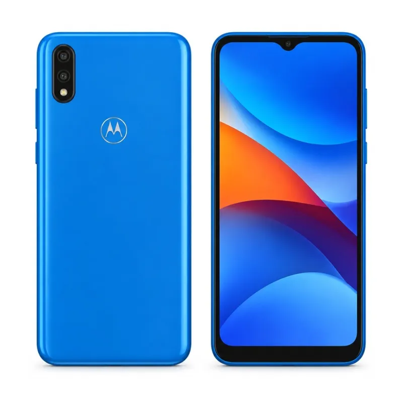 Cambiar pantalla Motorola Moto E7 Power en Madrid: foto del Motorola Moto E7 Power por delante y por detrás