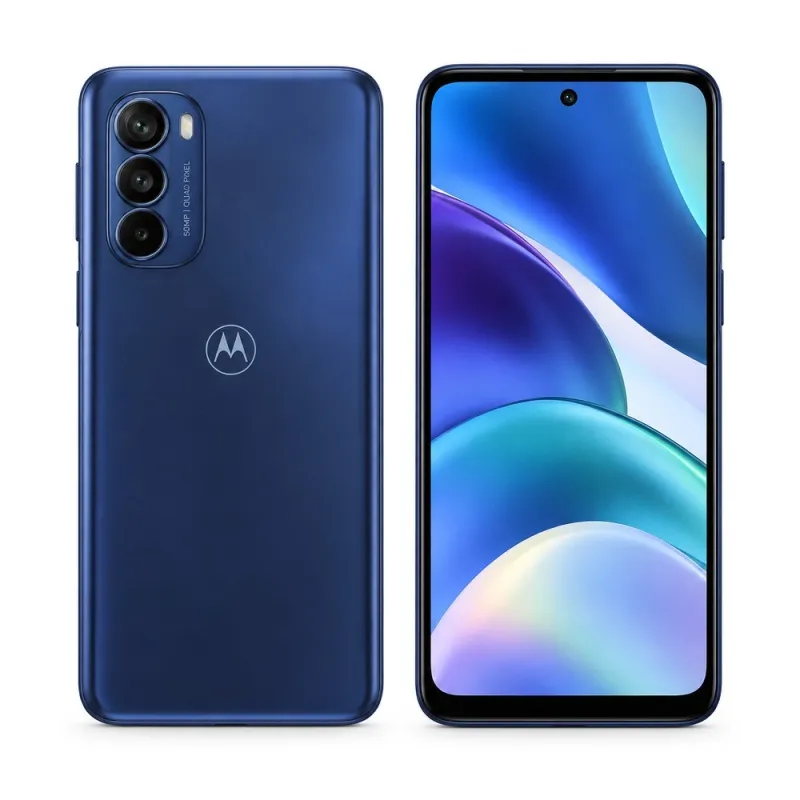 Cambiar pantalla Motorola Moto G51 5G en Madrid: foto del Motorola Moto G51 5G por delante y por detrás