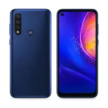 Cambiar pantalla Motorola One Macro en Madrid: foto del Motorola One Macro por delante y por detrás