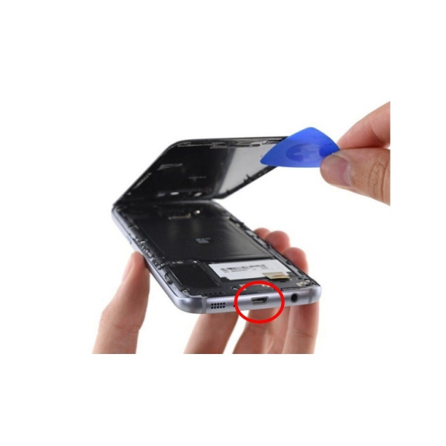 Reparar cambiar Conector de Carga samsung galaxy S7 al instante.