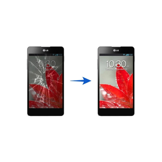 Reparar pantalla original LG OPTIMUS G E975 - MundoDelMóvil Madrid