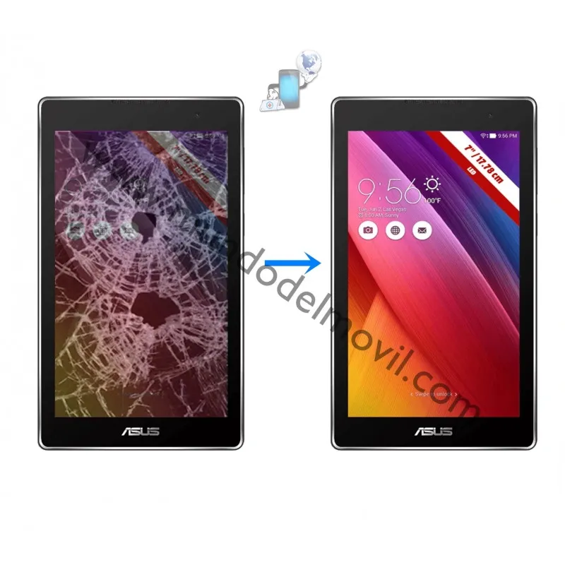Cambiar pantalla Asus Zenpad C 7.0 Z170MG en Madrid