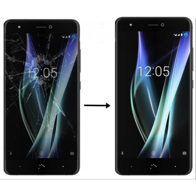 Cambiar Pantalla BQ Aquaris x al instante en menos de 1 hora llamanos