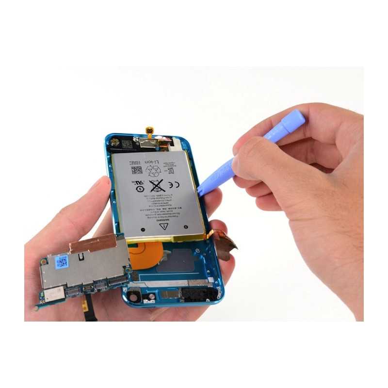 Cambiar bateria iPod touch 5 generacion en Madrid, reparación express