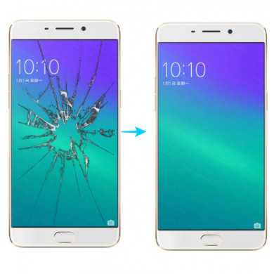 Cambiar pantalla movil Oppo R9 Plus con garantia.Reparar movil Oppo