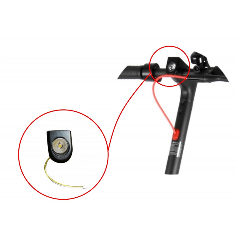 Cambiar luz frontal patinete eléctrico Xiaomi M365 Mundo del Movil