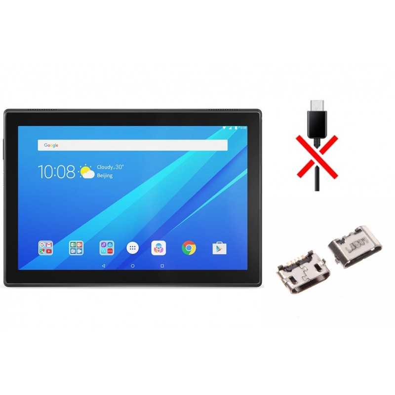 Cambio de conector de carga para tu Lenovo TB-X304F, en el mismo día⚡️