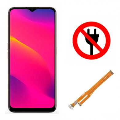Cambiar conector de carga de Oppo A5 2020 al instante, en Madrid