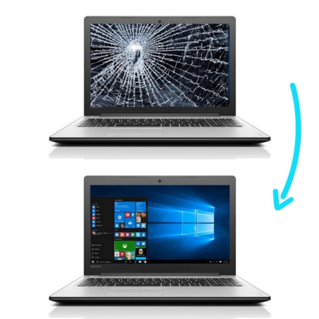 Cambiar pantalla de Portatil Lenovo IdeaPad 300-15ISK al instante