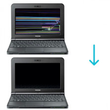 Cambiar pantalla de Portatil Toshiba NB200 en Madrid