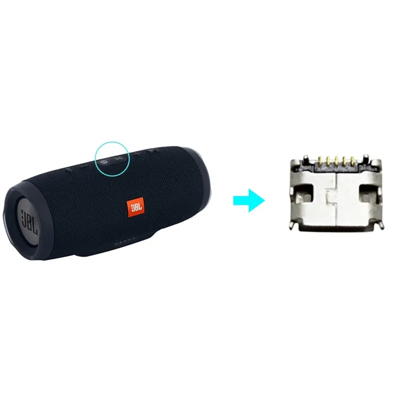 Cambiar conector de carga Jbl Life Style E65 Btnc con garantia.