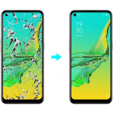 Cambiar pantalla Oppo A53 2020 con garantia en Madrid.