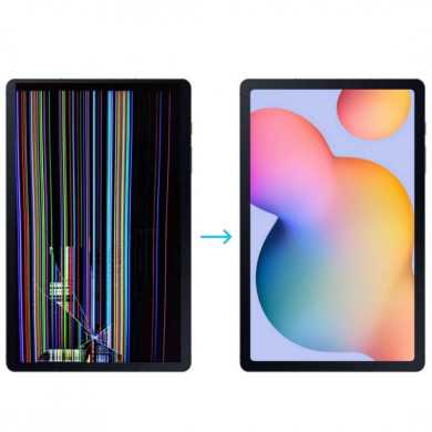 Cambiar pantalla Samsung Galaxy Tab S6 Lite. Reparar la pantalla rota