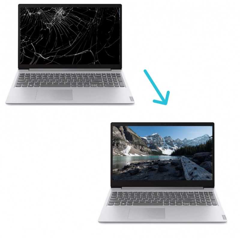 Cambiar pantalla de portatil Lenovo IdeaPad S145-IIL en Madrid.