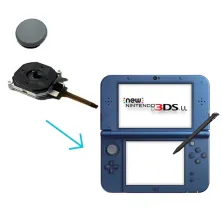 Cambiar joystick de Nintendo 3ds LL. servicio técnico nintendo 3ds ll