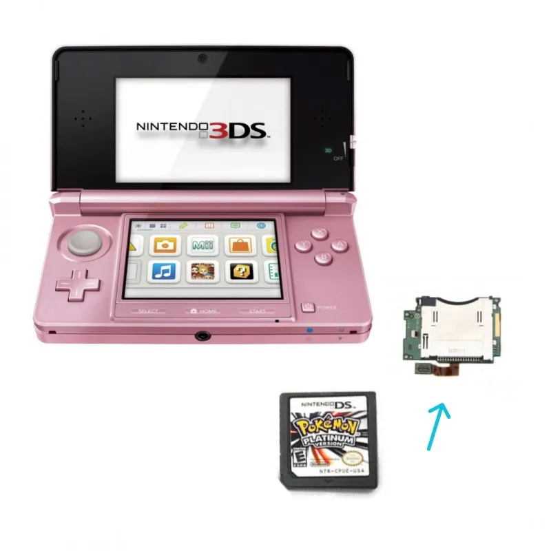 Cambiar lector de juegos Nintendo 3Ds. Servicio técnico de Nintendo