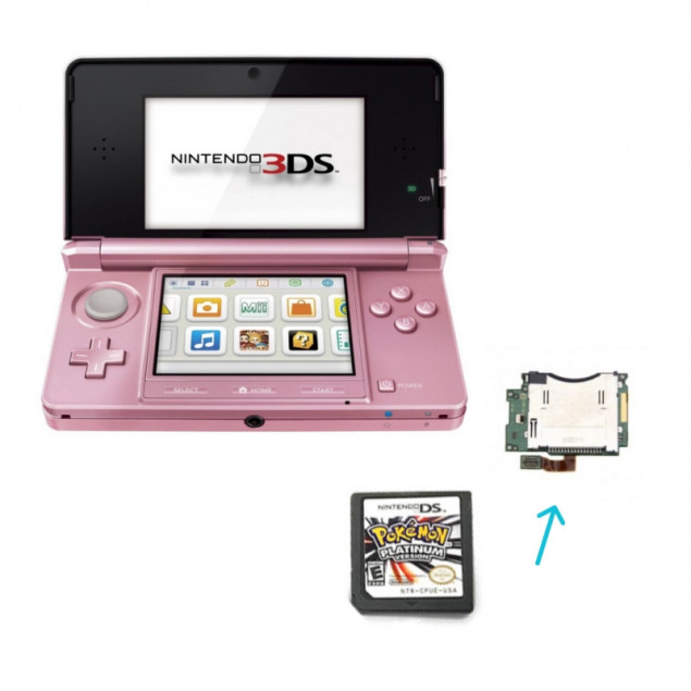 Cambiar lector de juegos Nintendo 3Ds. Servicio técnico de Nintendo