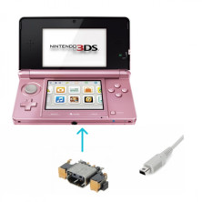 Cambiar conector de carga Nintendo 3DS con garantia en Madrid.