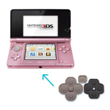 Cambiar botones Nintendo 3DS con garantia en Madrid.