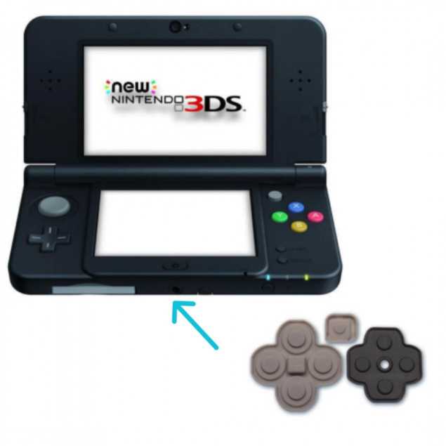Cambiar botones Nintendo New 3DS Cambiar botones Nintendo New 3DS