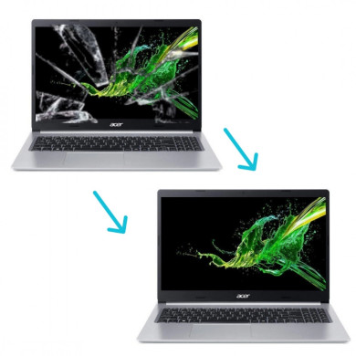 Cambiar pantalla de Acer Aspire A515-55, en Madrid