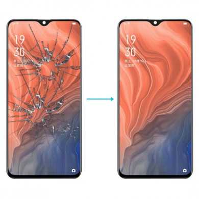 Cambiar pantalla de oppo reno z. Servicio técnico de Oppo.