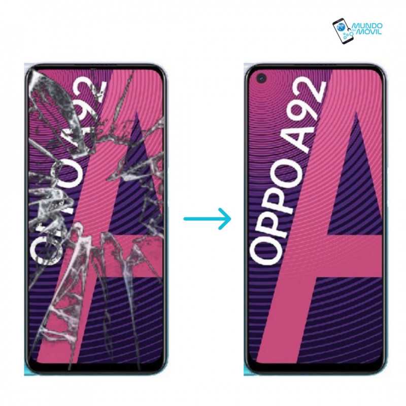 Cambiar pantalla Oppo A92