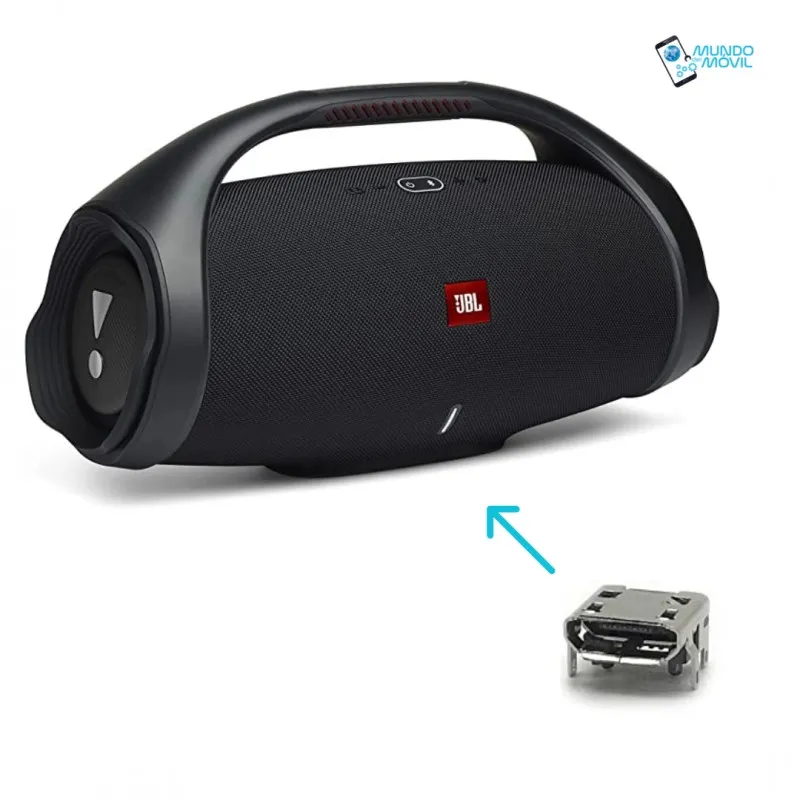 Cambiar conector de carga de JBL Boombox 2 al instante