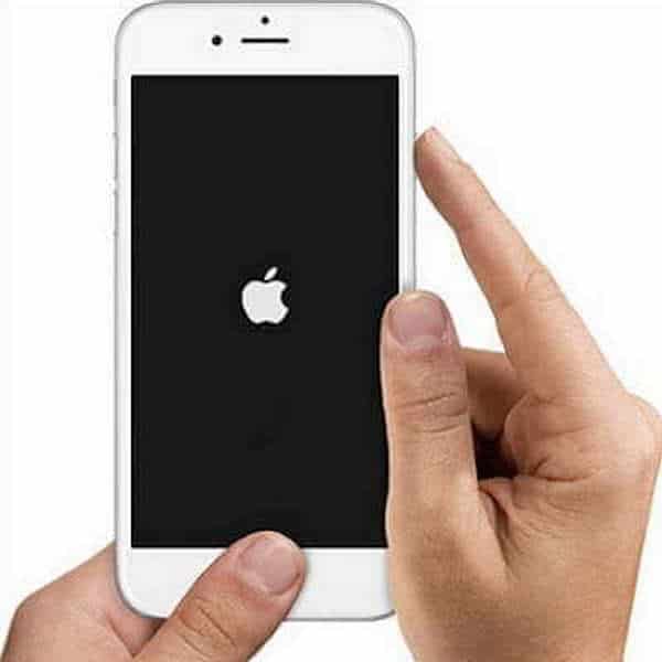 Logo apple hard reset iphone