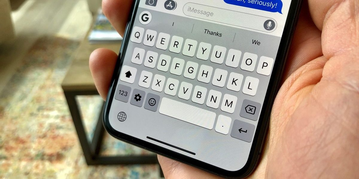 escribir con Swipe en tu iPhone