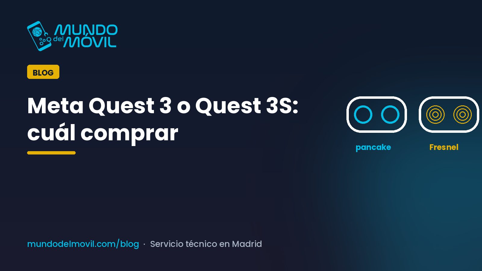 Meta Quest 3 vs Quest 3S: dos gafas de realidad virtual, una con lentes pancake y otra con lentes Fresnel