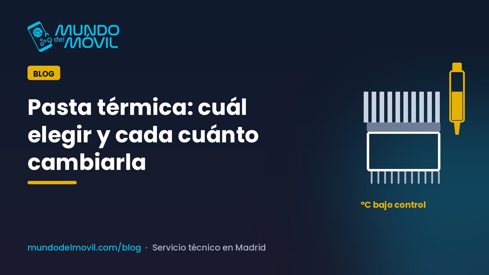 Pasta térmica: procesador con disipador y jeringa de pasta térmica para cambiarla