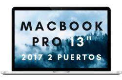 Reparar Macbook Pro Retina 13" Inch 2017 Dos puertos Thunderbolt 3