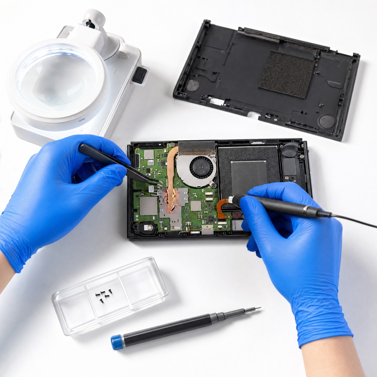Reparación de una Nintendo Switch que no enciende en Madrid