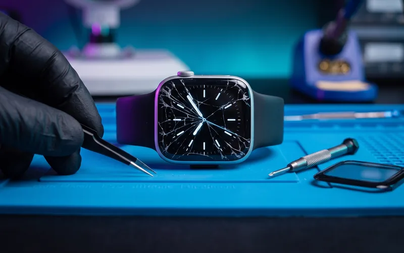 Apple Watch con la pantalla rota